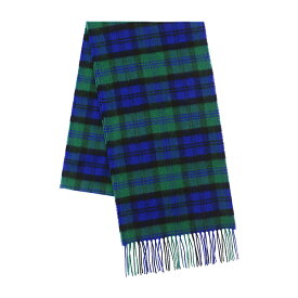 楽天市場 マフラー 青 チェックの通販