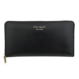 【1,000円OFFクーポン対象】ケイトスペード 長財布(ラウンドファスナー) kate spade スペンサー PWR00281 001 レディース ブラック 黒