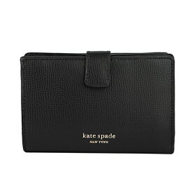 【P5倍4/20限定★さらに最大5000円クーポン対象】ケイトスペード 2つ折り財布 kate spade シルビア PWRU7230 001 レディース ブラック 黒