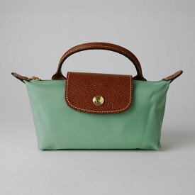 【1,000円OFFクーポン対象】ロンシャン ポーチ LONGCHAMP ル プリアージュ ハンドル付き ポーチ 34175 089 P99 レディース スモーキーグリーン 緑