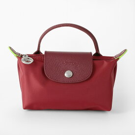 【1,000円OFFクーポン対象】ロンシャン ポーチ LONGCHAMP ル プリアージュ グリーン ハンドル付き ポーチ 34175 919 P98 レディース ボルドー