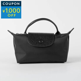 ロンシャン ポーチ LONGCHAMP ル プリアージュ ワン ハンドル付き ポーチ 34175 979 001 レディース ブラック 黒【P5倍★7/15限定！さらに1万円以上で1,000円OFF★最大5,000円OFFクーポン配布中】
