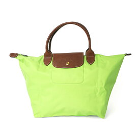 【GWスペシャル★最大10,000円OFFクーポンあり】ロンシャン ハンドバッグ LONGCHAMP ル プリアージュ トップハンドルバッグ Mサイズ 1623 089 335 レディース ライムグリーン 黄緑