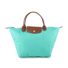 【最大5000円クーポン対象4/19まで】ロンシャン ハンドバッグ LONGCHAMP ル プリアージュ トップハンドルバッグ Mサイズ 1623 089 P70 レディース ターコイズブルー 青緑