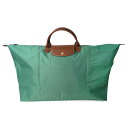 【最大5,000円OFFクーポン配布中】ロンシャン ボストンバッグ LONGCHAMP ル プリアージュ トラベルバッグ Mサイズ 1625 089 P84 レディース グリーン 緑
