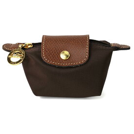 【1,000円OFFクーポン対象】ロンシャン ポーチ LONGCHAMP ル プリアージュ コインケース 30016 089 P81 レディース ブラウン 茶