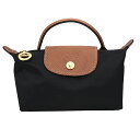 ロンシャン ポーチ LONGCHAMP ル プリアージュ オリジナル ハンドル付きポーチ 34175 089 001レディース ブラック 黒