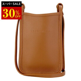 【1,000円OFFクーポン対象】ロンシャン スマートフォンケース LONGCHAMP ル フローネ フォンケース 34200 021 121 レディース ブラウン 茶