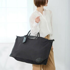 【3,000円OFF★決算クーポン】ロンシャン ボストンバッグ LONGCHAMP ボックスフォード トラベルバッグ Mサイズ 1625 080 001 ユニセックス ブラック 黒