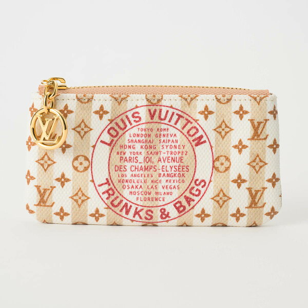 ルイヴィトン キーケース Louis Vuitton LV スタンプ ポシェット・クレ M29023 レディース ベージュ系【1万円以上で1,000円OFF★最大5,000円OFFクーポン配布中】