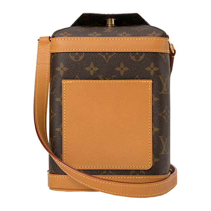 Louis Vuitton Brown Monogram Legacy Milk Box Leather Cloth ref