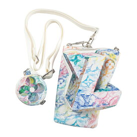 【10,000円OFFクーポン対象★スーパーSALE】ルイヴィトン ポーチ Louis Vuitton モノグラム・パステル カラーズ LV BLOCK M57277 ユニセックス ホワイト 白