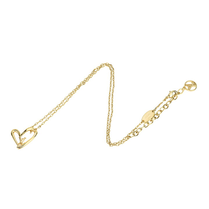 楽天市場】ルイヴィトン ネックレス Louis Vuitton LVハート コリエ  