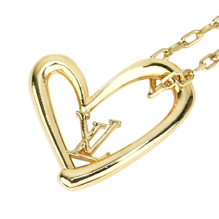 楽天市場】ルイヴィトン ネックレス Louis Vuitton LVハート コリエ  