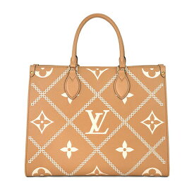 【1,000円OFFクーポン】ルイヴィトン トートバッグ Louis Vuitton モノグラム アンプラント オンザゴー MM M46015 レディース ベージュ