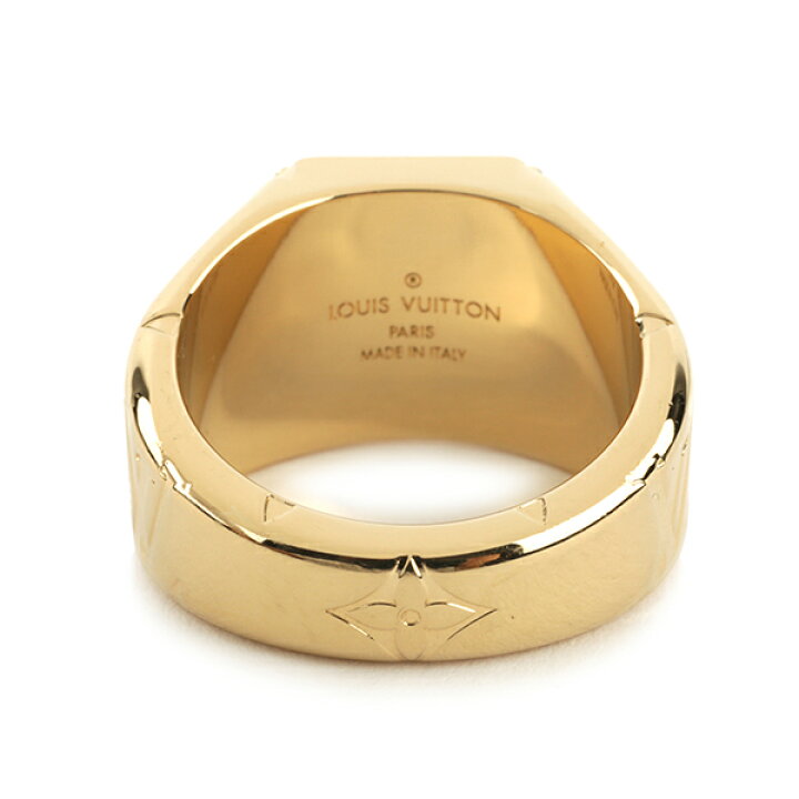 楽天市場】ルイヴィトン リング Louis Vuitton モノグラム シグネット  