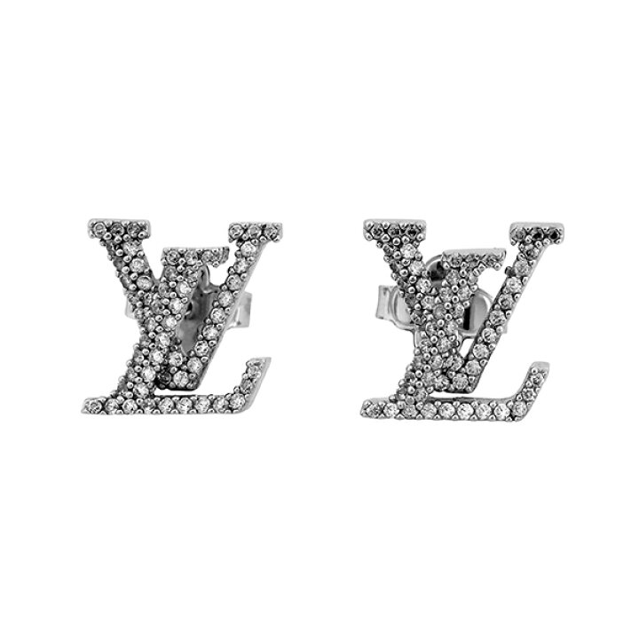 楽天市場】ルイヴィトン ピアス Louis Vuitton モノグラム ブックル 
