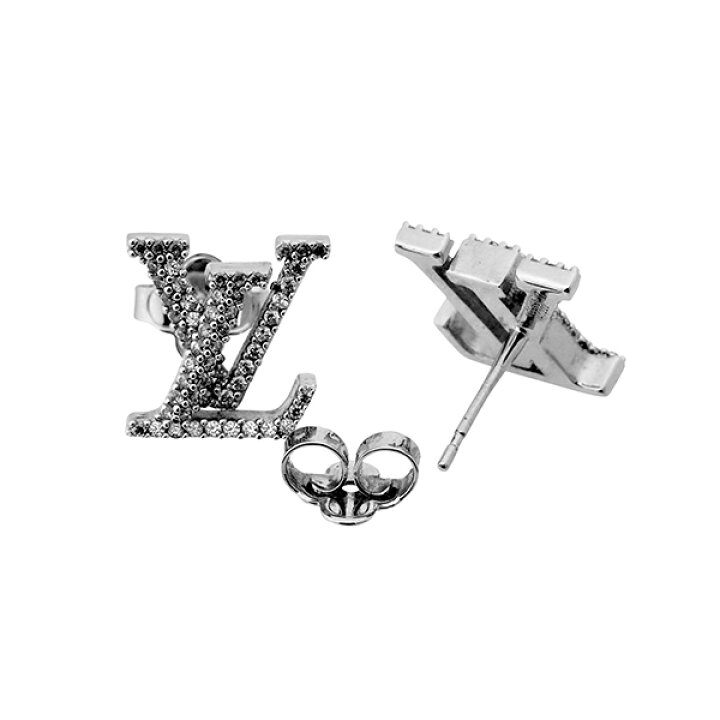 楽天市場】ルイヴィトン ピアス Louis Vuitton モノグラム ブックル 