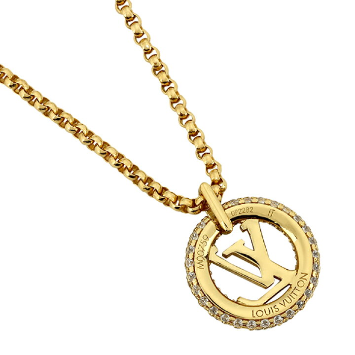 Louis Vuitton LV Louise by night M00759 necklace pendant gold