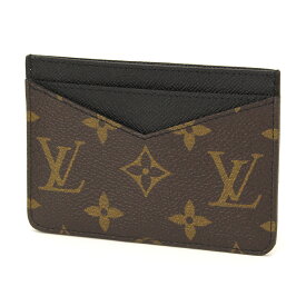 【最大5000円クーポン対象4/26まで】ルイヴィトン カードケース Louis Vuitton モノグラム マカサー ネオ ポルト カルト M60166 ユニセックス ブラック 黒