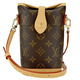 【10,000円OFFクーポン対象★スーパーSALE】ルイヴィトン ショルダーバッグ Louis Vuitton モノグラム フォールド・ミー ポーチ M80874 レディース ブラウン 茶