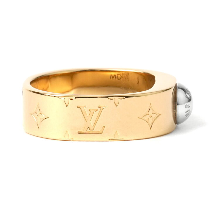 楽天市場】ルイヴィトン リング Louis Vuitton ナノグラム バーグ 
