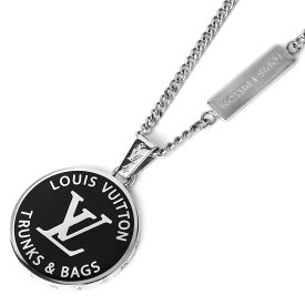 【P5倍6/4 20時～6/5まで★さらに5,000円OFFクーポン対象】ルイヴィトン ネックレス Louis Vuitton LV アワード NECKLACE M00911 メンズ シルバー 銀 ブラック