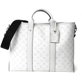 【P5倍6/4 20時～6/5まで★さらに5,000円OFFクーポン対象】ルイヴィトン トートバッグ Louis Vuitton タイガラマ WEEKEND TOTE NM M30919 メンズ ホワイト 白