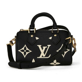 【最大5,000円OFFクーポン配布中】ルイヴィトン ショルダーバッグ Louis Vuitton モノグラム：アンプラント ナノ・スピーディ M81456 レディース ブラック 黒