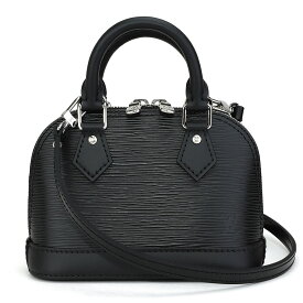 【P5倍7/19 20:00〜7/21 23:59まで★さらに最大5,000円OFFクーポン】ルイヴィトン ハンドバッグ Louis Vuitton エピ ナノ・アルマ M81945 レディース ブラック 黒