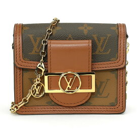【30,000円OFFクーポン対象★スーパーSALE】ルイヴィトン ショルダーバッグ Louis Vuitton モノグラム リバース ピコ・ドーフィーヌ M82749 レディース ブラウン 茶