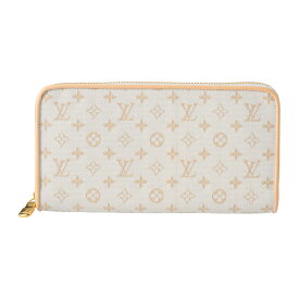 【1,000円OFFクーポン】ルイヴィトン 長財布(ラウンドファスナー) Louis Vuitton モノグラム・ミニ ジッピー・ウォレット M12369 レディース ライトベージュ