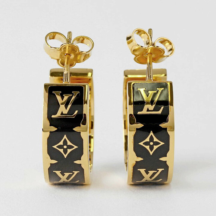 楽天市場】ルイヴィトン ピアス Louis Vuitton ナノグラム EARRINGS 