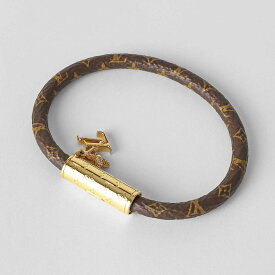 ルイヴィトン ブレスレット Louis Vuitton モノグラム ブレスレット・LV プッシュ M1035F レディース ブラウン 茶【1万円で1,000円OFF★最大5,000円OFFクーポン配布中】