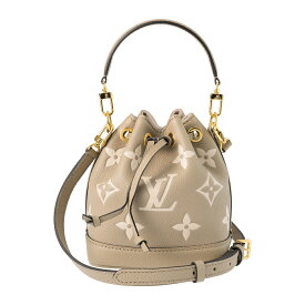【1,000円OFFクーポン】ルイヴィトン ショルダーバッグ Louis Vuitton モノグラム アンプラント ナノ・ノエ M46291 レディース グレージュ