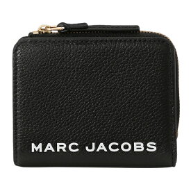 【P5倍6/4 20時～6/5まで★さらに1,000円OFFクーポン対象】マークジェイコブス 2つ折り財布 MARC JACOBS ザ ボールド M0017140 8 レディース ブラック 黒