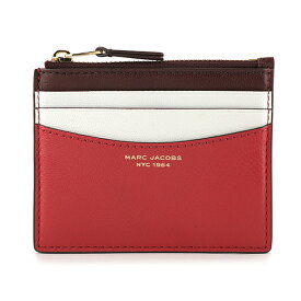 【P5倍6/4 20時～6/5まで★さらに1,000円OFFクーポン対象】マークジェイコブス カードケース MARC JACOBS スリム 84 S166L03FA22 619 レディース レッド系