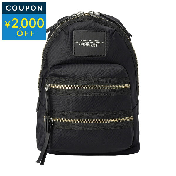 マークジェイコブス リュック MARC JACOBS ザ バイカー 2F3HBP029H02 001 レディース ブラック 黒【1万円以上で1,000円OFF★最大5,000円OFFクーポン配布中】