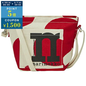 マリメッコ ショルダーバッグ Marimekko プッロポスティ Mono Mini Crossbody 091976 830 レディース レッド 赤 ホワイト【1万円で1,000円OFF★最大5,000円OFFクーポン配布中】