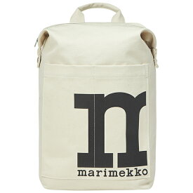 【最大5,000円OFFクーポン対象】マリメッコ リュックサック Marimekko ソリッド Mono Backpack 091977 100 レディース ホワイト 白