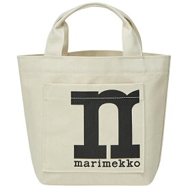 【最大5,000円OFFクーポン対象】マリメッコ トートバッグ Marimekko ソリッド Mono Mini Tote 091979 100 レディース ホワイト 白