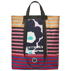 【P5倍6/1限定さらに最大5,000円OFFクーポン対象】マリメッコ トートバッグ Marimekko キオスキ FUNNY TOTE TASARAITA 091984 356 レディース マルチカラー