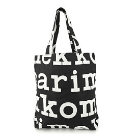 【最大5000円クーポン対象4/19まで】マリメッコ トートバッグ Marimekko ロゴ NOTKO ノトゥコ 047312 911 レディース ブラック 黒