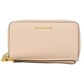 【P5倍4/20限定★さらに最大5000円クーポン対象】マイケルコース 長財布(ラウンドファスナー) MICHAEL KORS ジェットセット 32F6GM9E3L 187 レディース ピンクベージュ