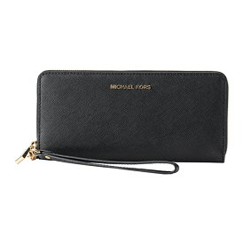 【10%OFF★楽天スーパーSALE対象】マイケルコース 長財布(ラウンドファスナー) MICHAEL KORS マネーピース 32S5GTVE9L 001 レディース ブラック 黒