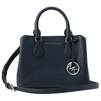 マイケルコース ハンドバッグ MICHAEL KORS 35S8SCAS1L 406 バッグ キャミリー CAMILLE SMALL SATCHEL レディース NAVY ネイビー 紺