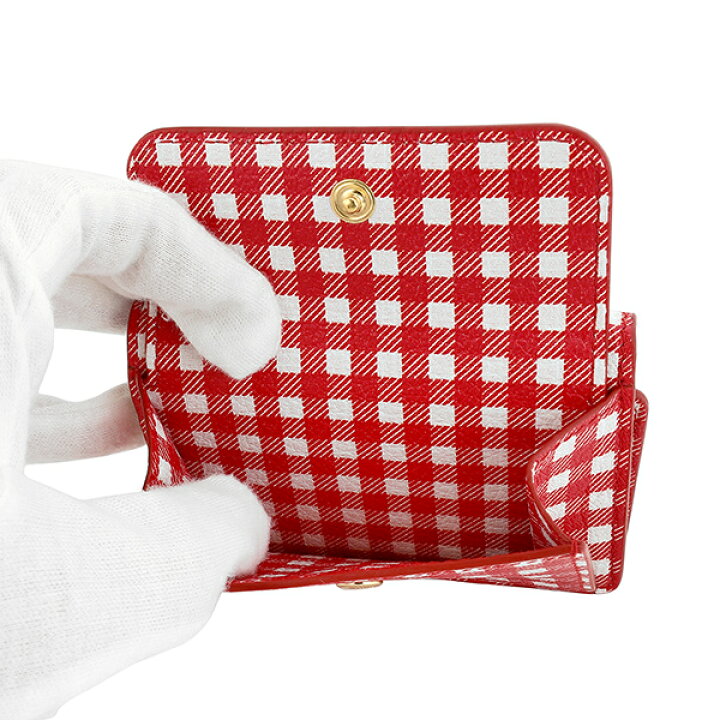 楽天市場】ミュウミュウ 3つ折り財布 MIU MIU プリントマドラスレザー  