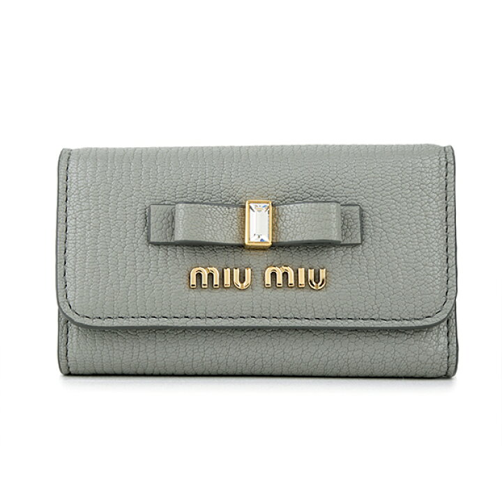 楽天市場】ミュウミュウ キーケース MIU MIU マドラスフィオッコ  