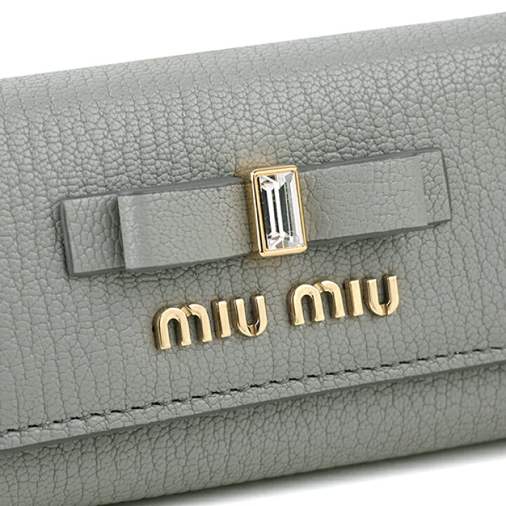 楽天市場】ミュウミュウ キーケース MIU MIU マドラスフィオッコ  