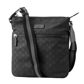 【P5倍4/25限定さらに最大5000円クーポン対象】グッチ ショルダーバッグ GUCCI GGナイロン 449184 G1XHN 8615 ユニセックス ブラック 黒 アウトレット